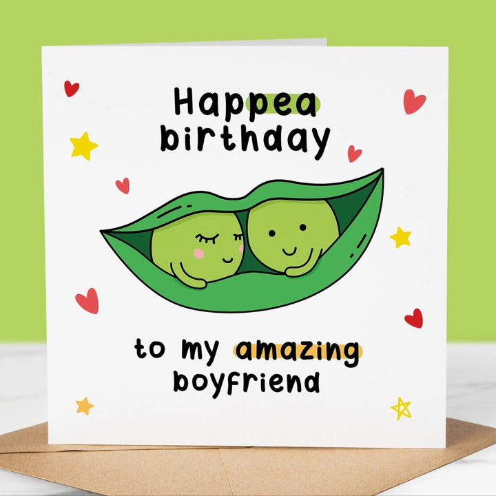 Funny Birthday Card, Happea Amazin boyfriend, card for boyfriend, Happy Birthday