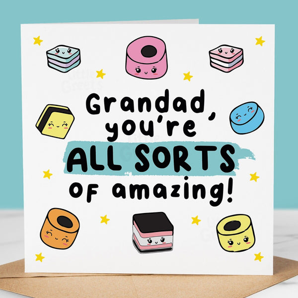 Grandad Birthday Card, all sorts of amazing card for GRANDAD, fun, humorous