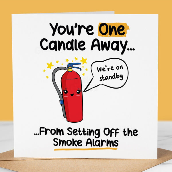 Funny Birthday Card - Humorous Card for Friend, Sister, Mum, Daughter, Dad, Son