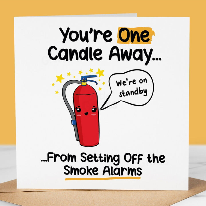 Funny Birthday Card - Humorous Card for Friend, Sister, Mum, Daughter, Dad, Son