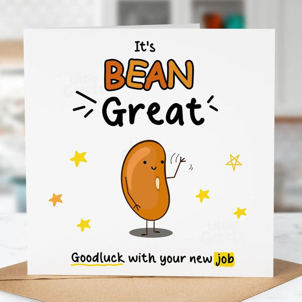 Funny New Job Card, Its bean great, Good luck at your new job greeting card